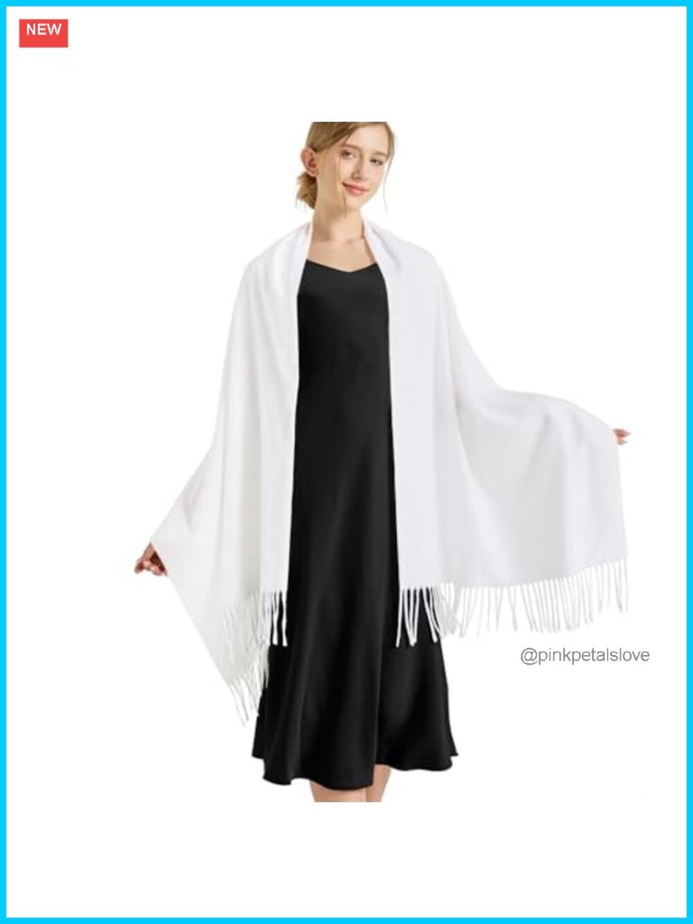 Pashmina Scarf for Women Soft Shawls Wraps Wedding Bridesmaid Evening Dress